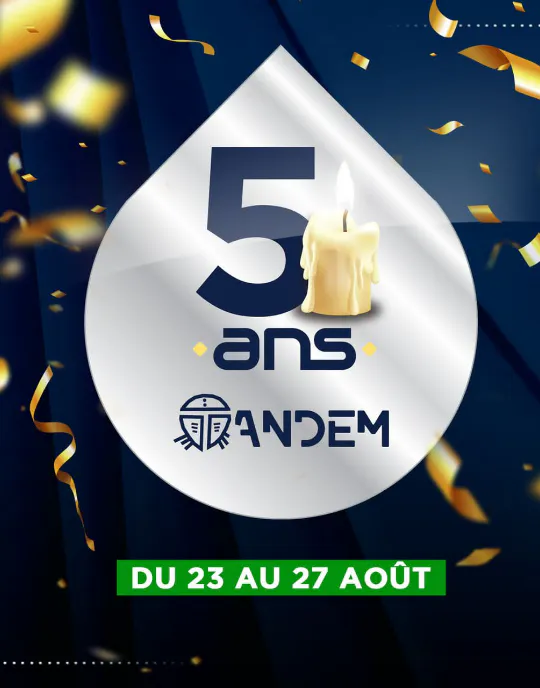 5 ANS TANDEM